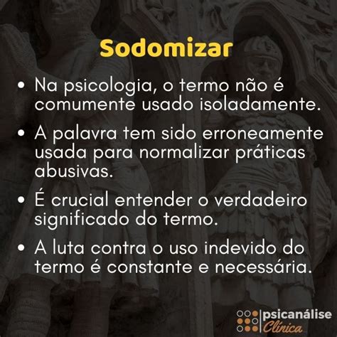 sodomizar significado